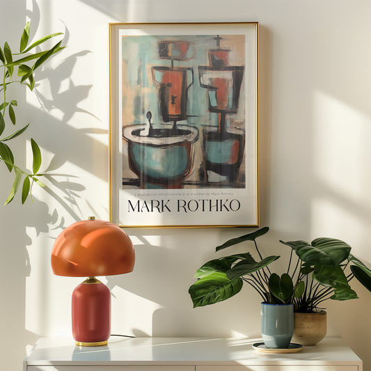 Ritual Balance Mark Rothko Poster