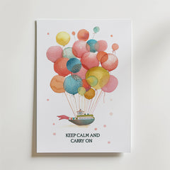 Keep Calm and Carry On Poster