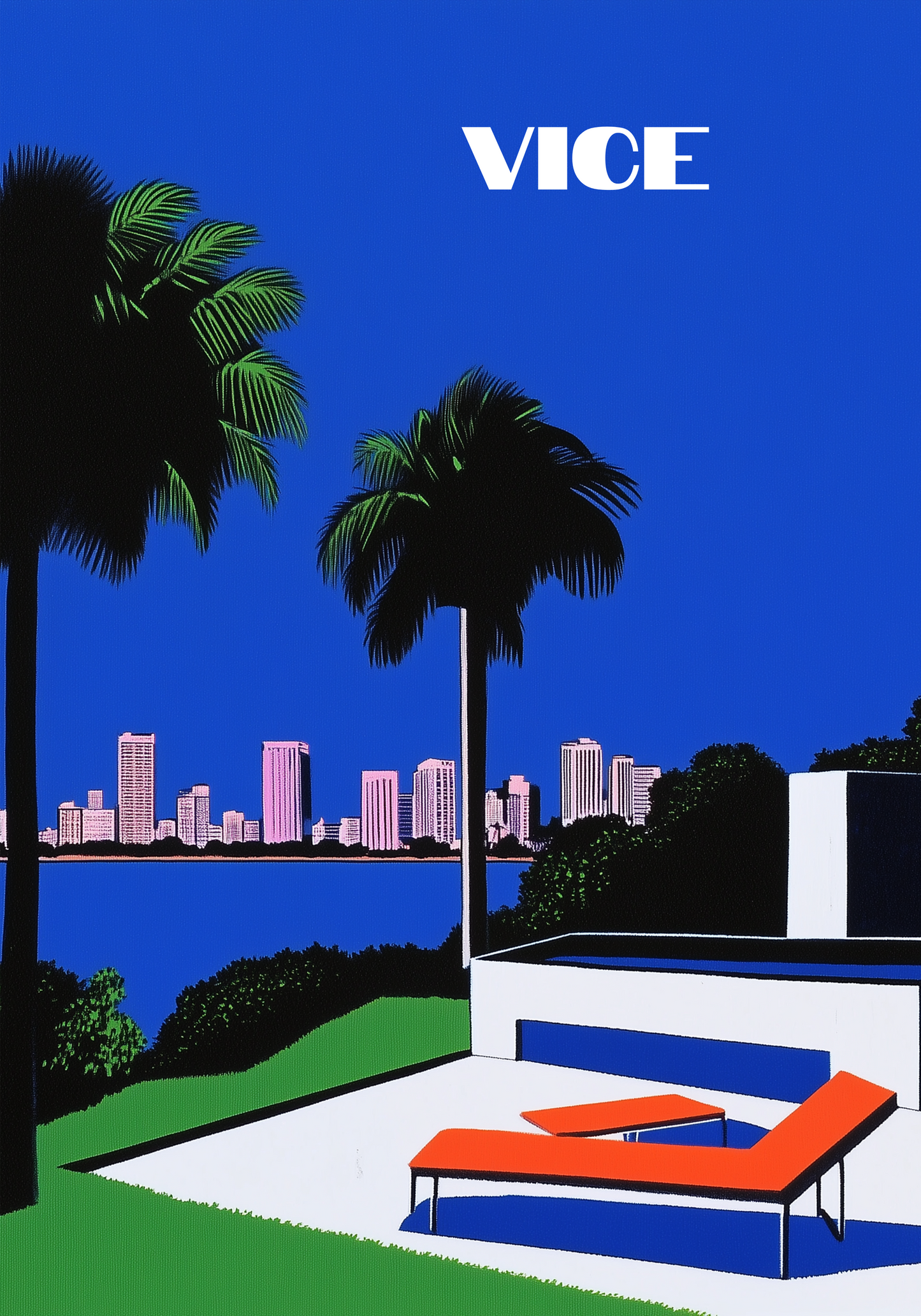 Miami Vice Hiroshi Poster
