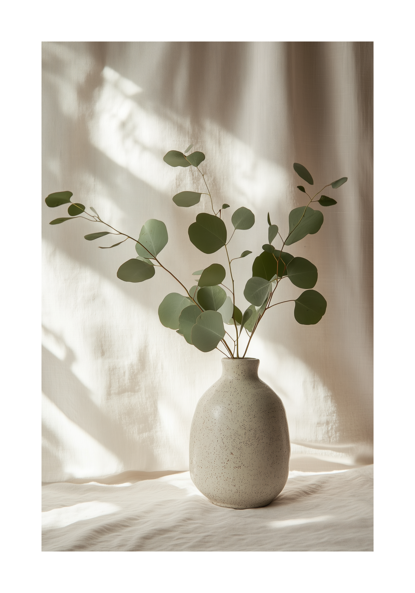 Eucalyptus Vase Poster