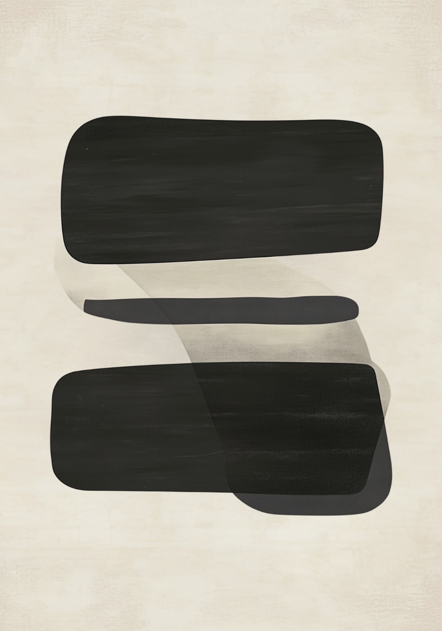 Abstract Layers Poster