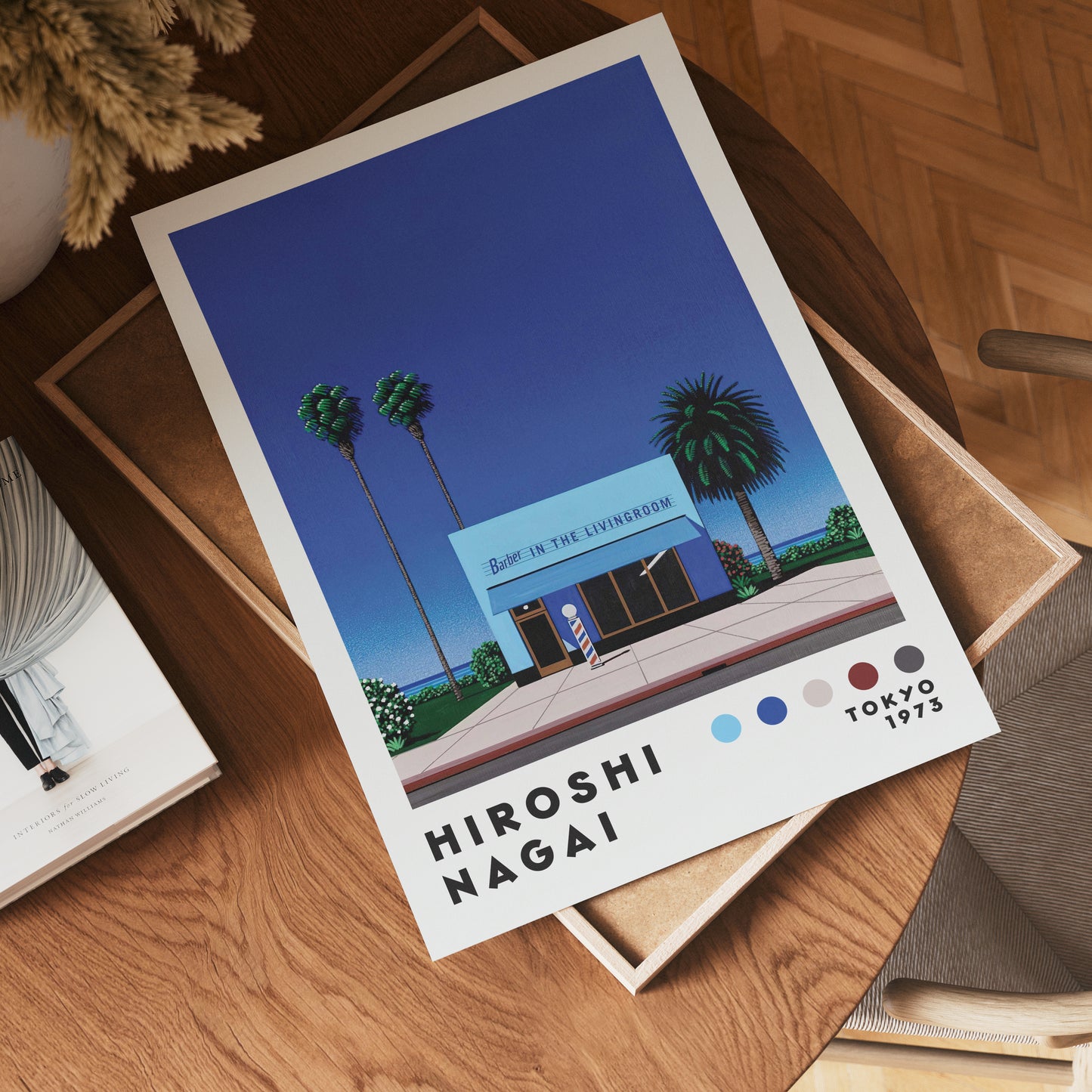 Hiroshi Nagai Barber Shop Poster