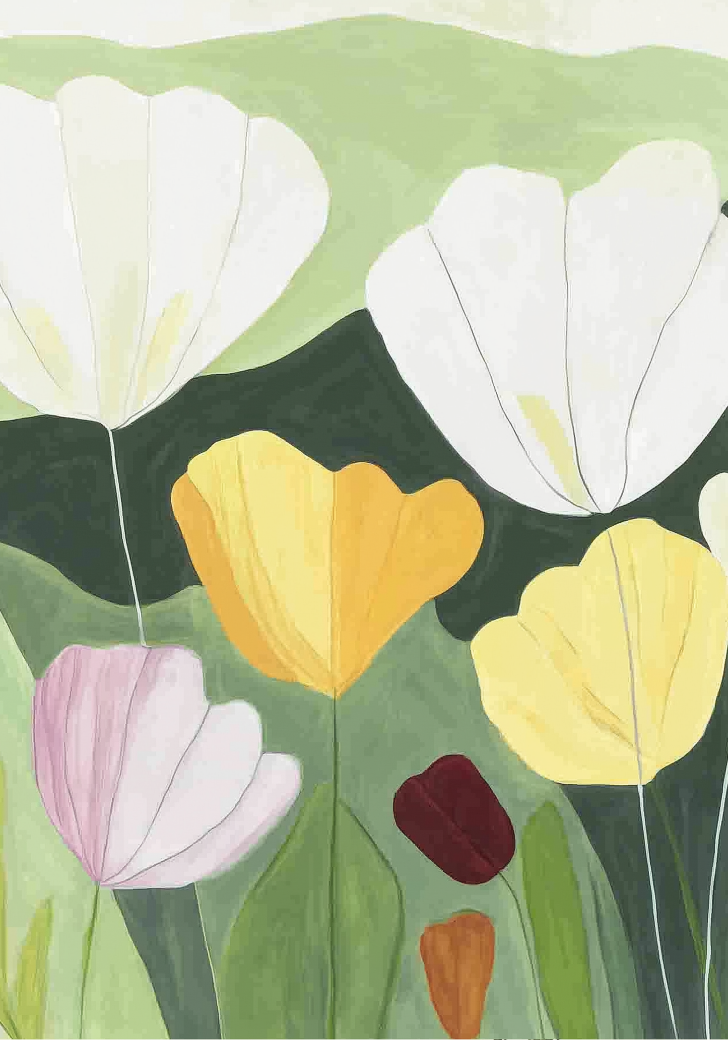 Blue Hydrangea Bliss Poster