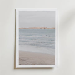 Calm Shoreline Stillness Poster