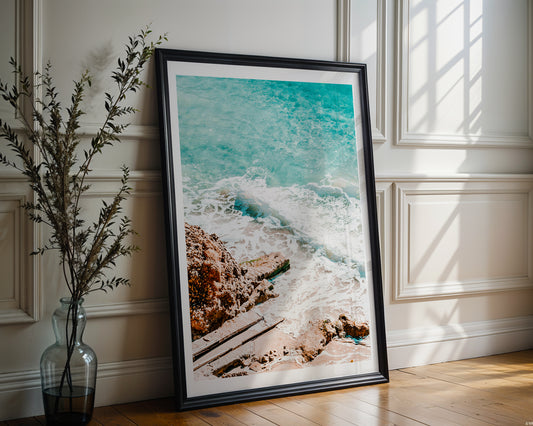 Coastal Steps Poster