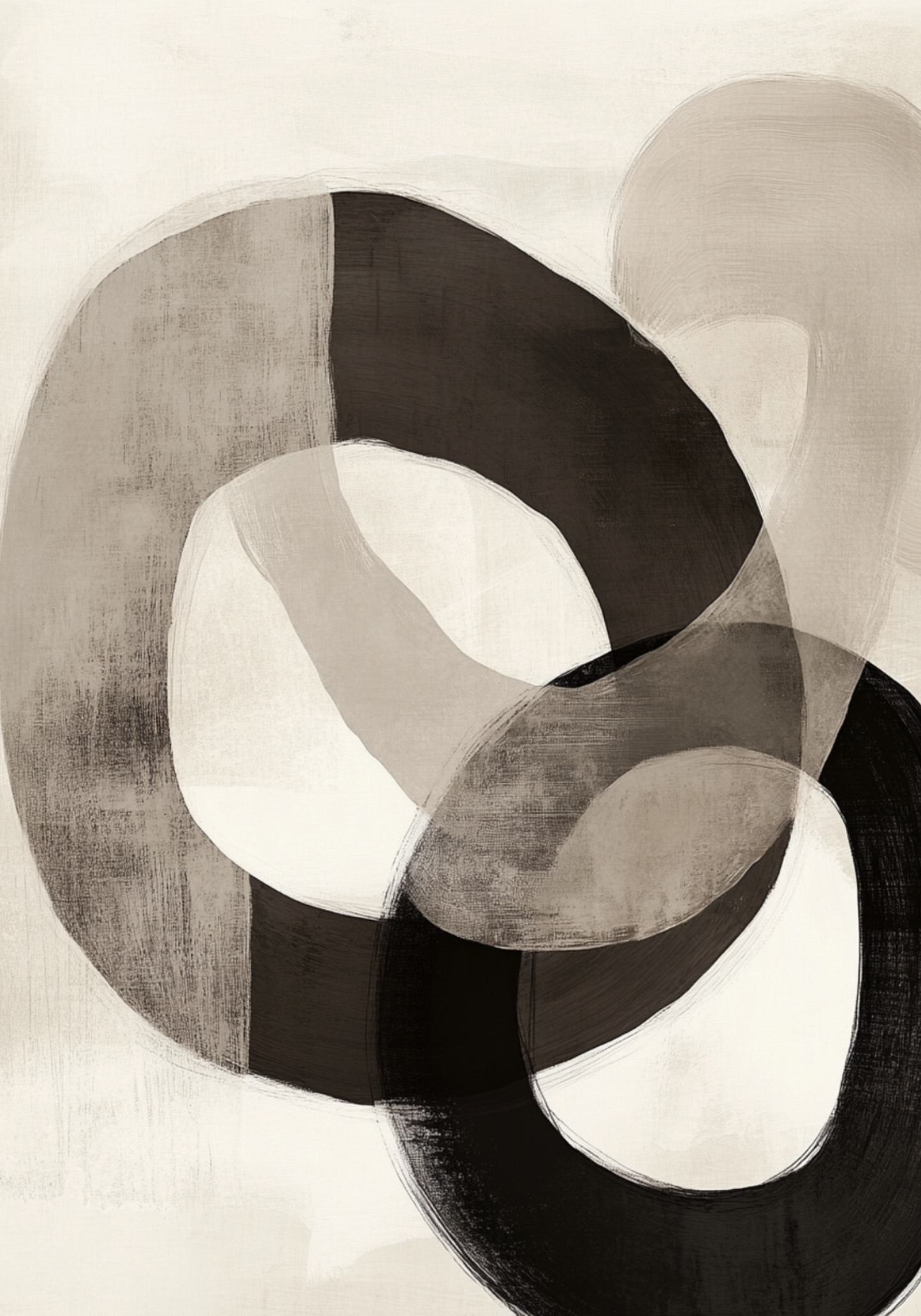 Interlocking Circles Poster