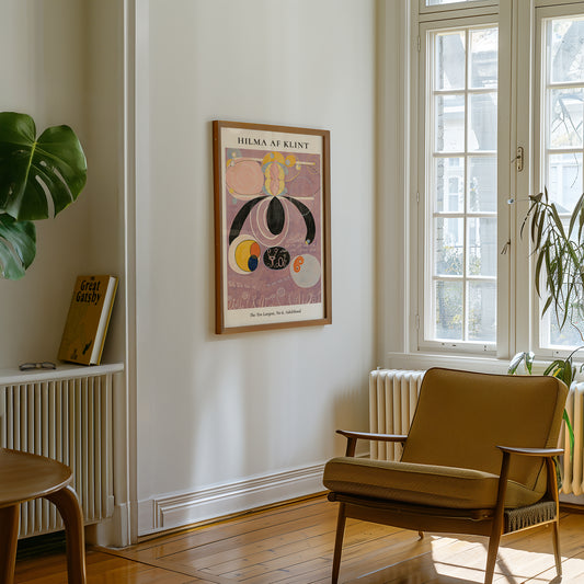 Hilma af Klint The Ten Largest No. 6 Adulthood Poster