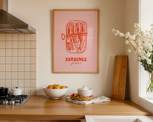 Sardines From Portugal Poster