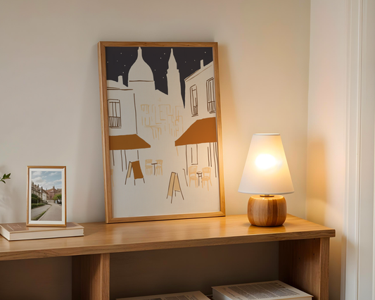 Evening in the Old Quarter Poster