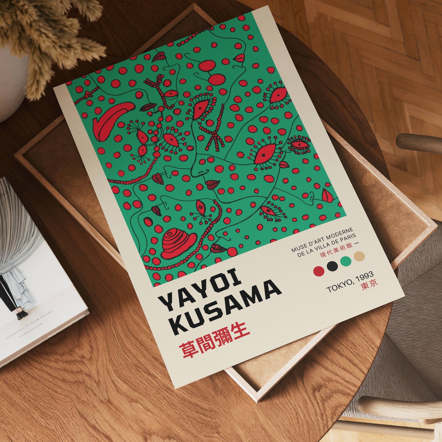Yayoi Kusama Botanical Dreams Poster