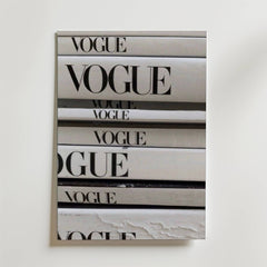 Vogue Stack Poster