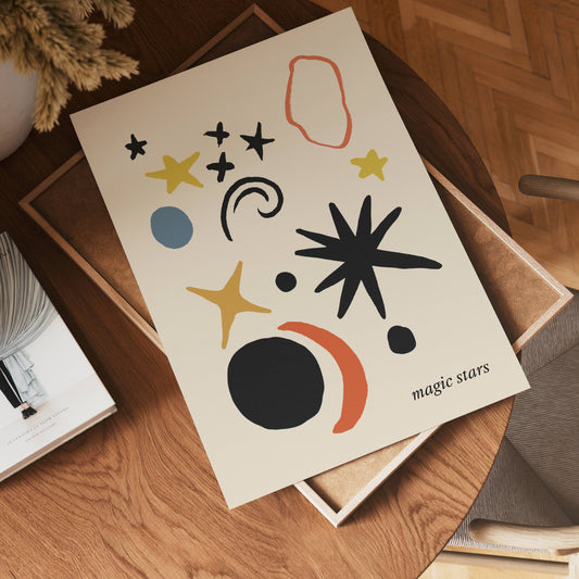 Celestial Rhythm Poster