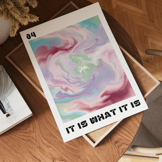 It Is What It Is Poster
