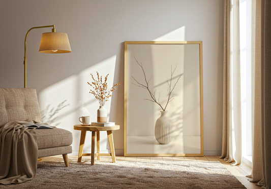 Minimalist Ceramic Vase Poster
