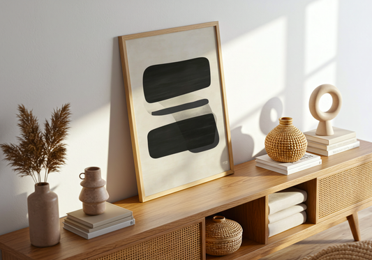 Abstract Layers Poster