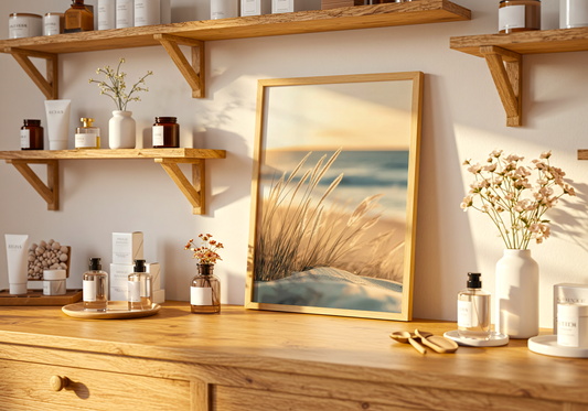 Meadow Beach Feeling Poster