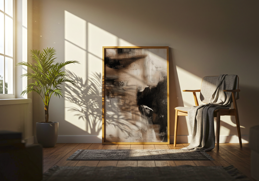Abstract Shadows Poster
