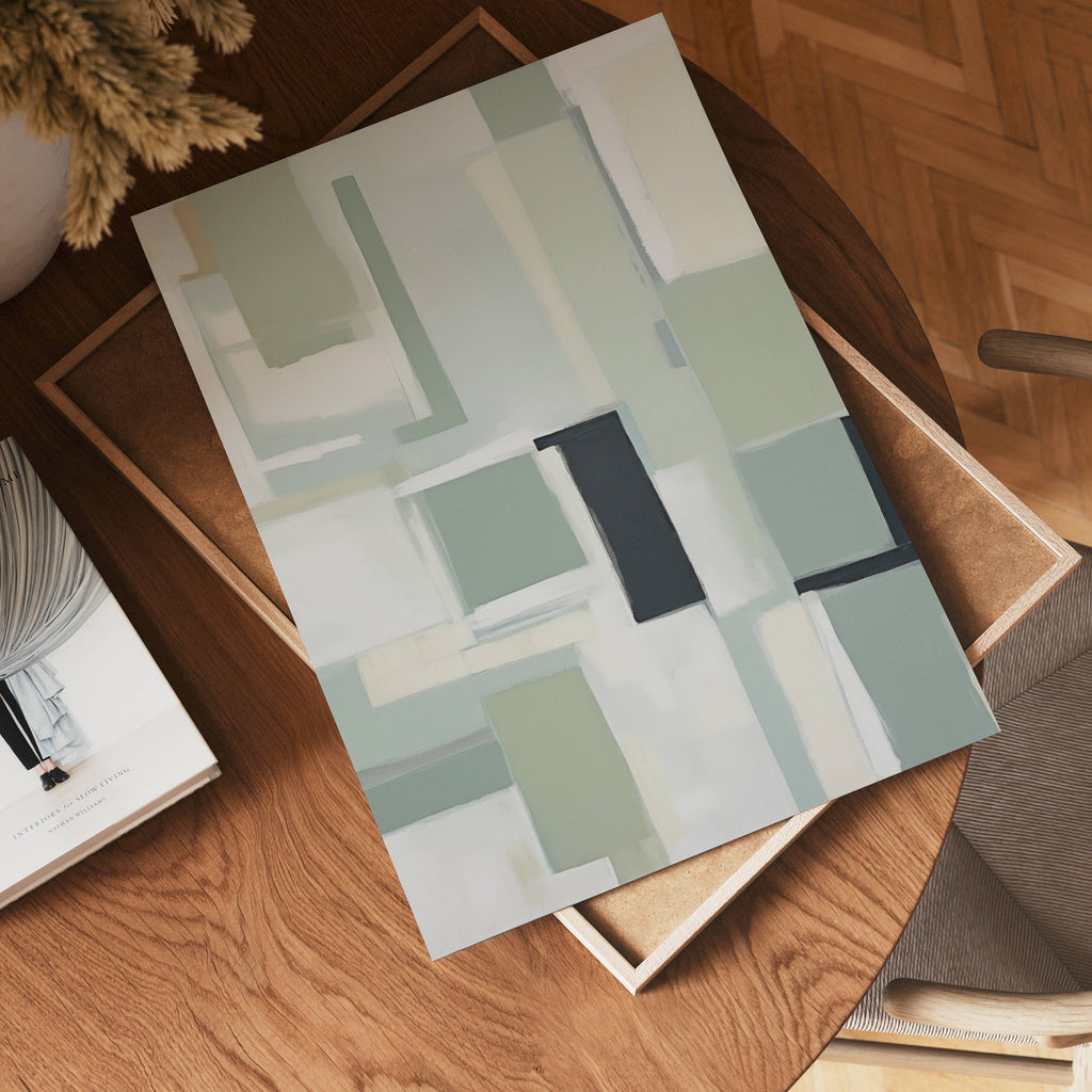 Abstract Balance Poster