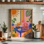 Matisse Kitchen Cat Poster – i rum 5