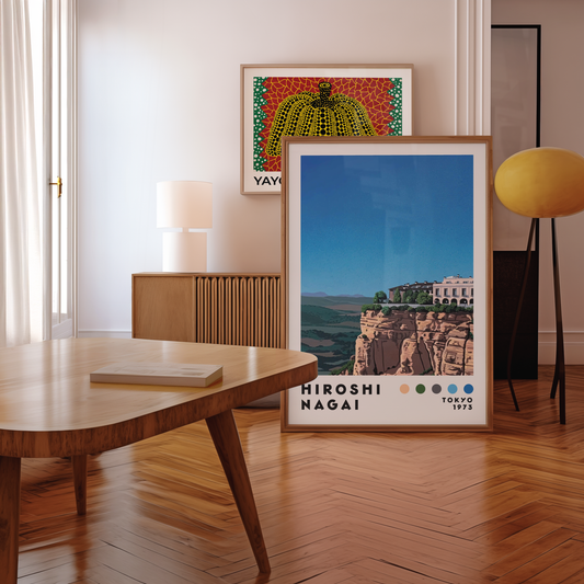 Hiroshi Nagai Mountain Estate Poster