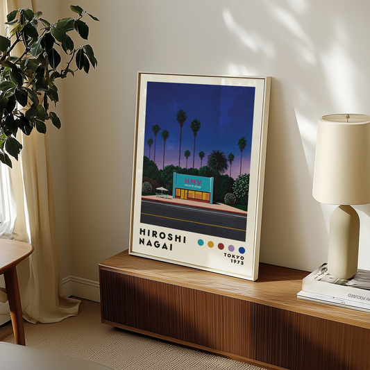 Hiroshi Nagai HMV Record Shop Poster