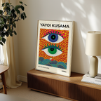 Yayoi Kusama On The Ocean Poster