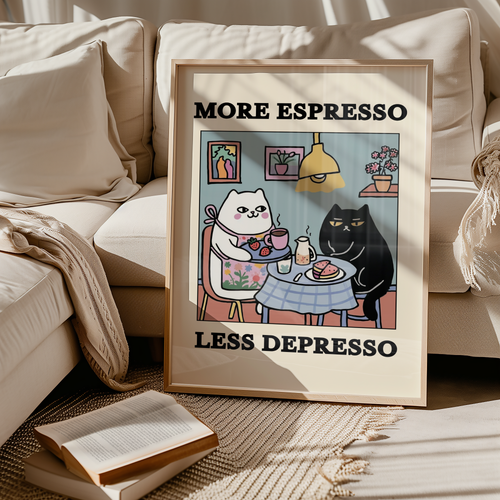 Espresso Therapy Poster