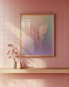 Pastel Fairy Wings Poster