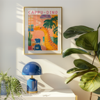 Cappu Dino Poster