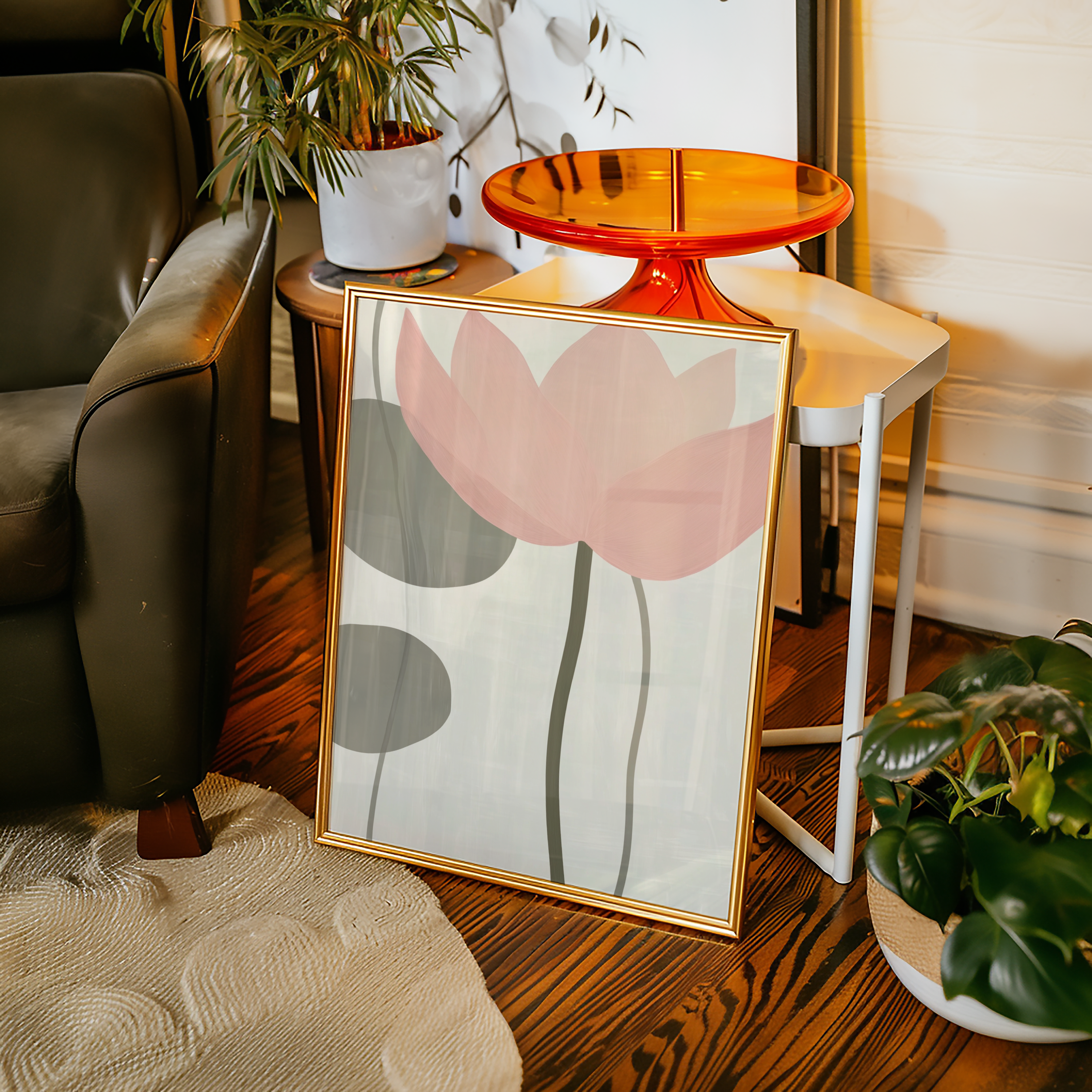 Blossoming Lotus Poster