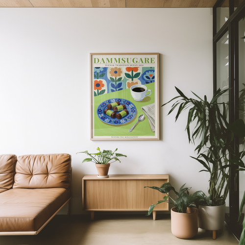Dammsugare (Punchrulle) Poster – poster på vägg inredning