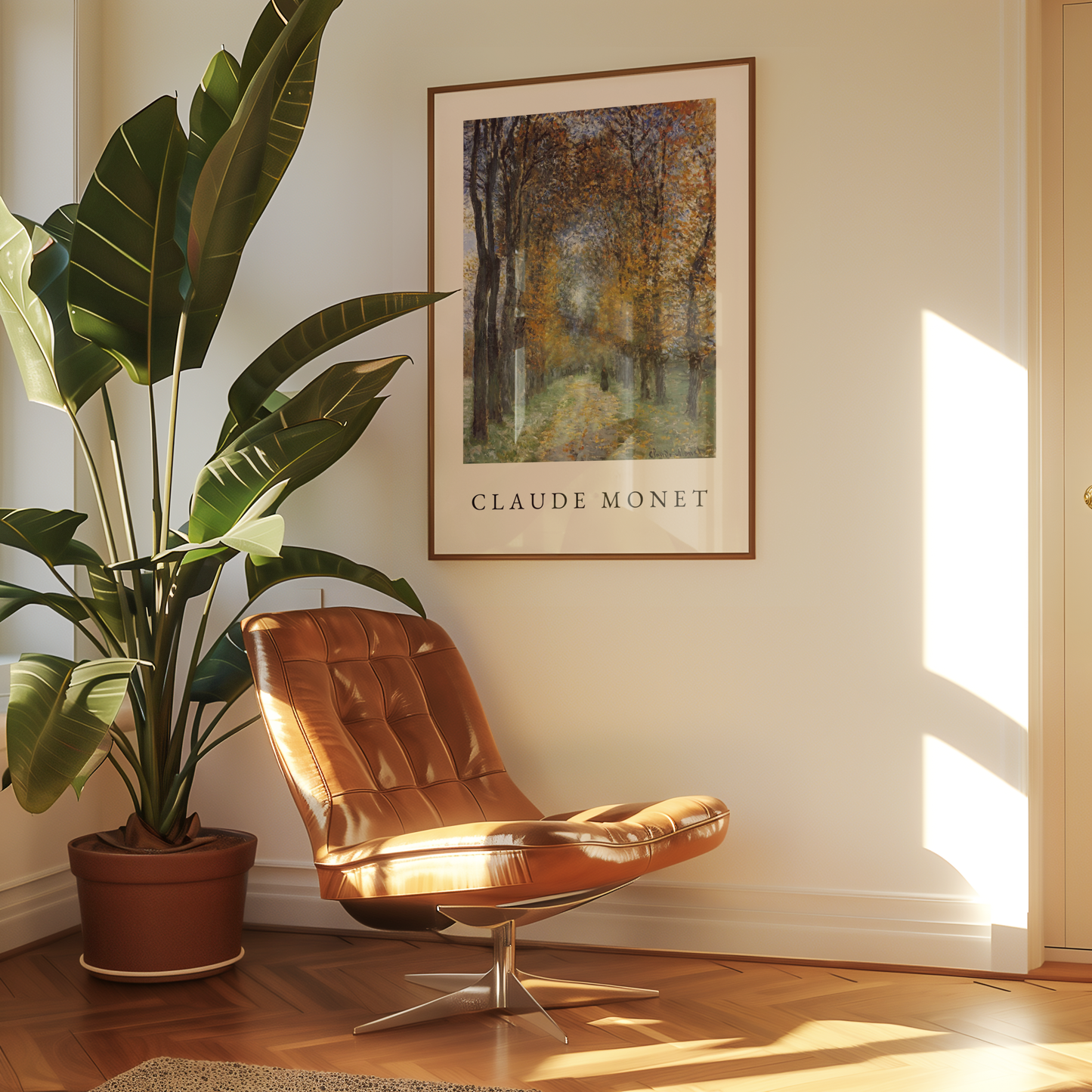 Claude Monet The Avenue Poster