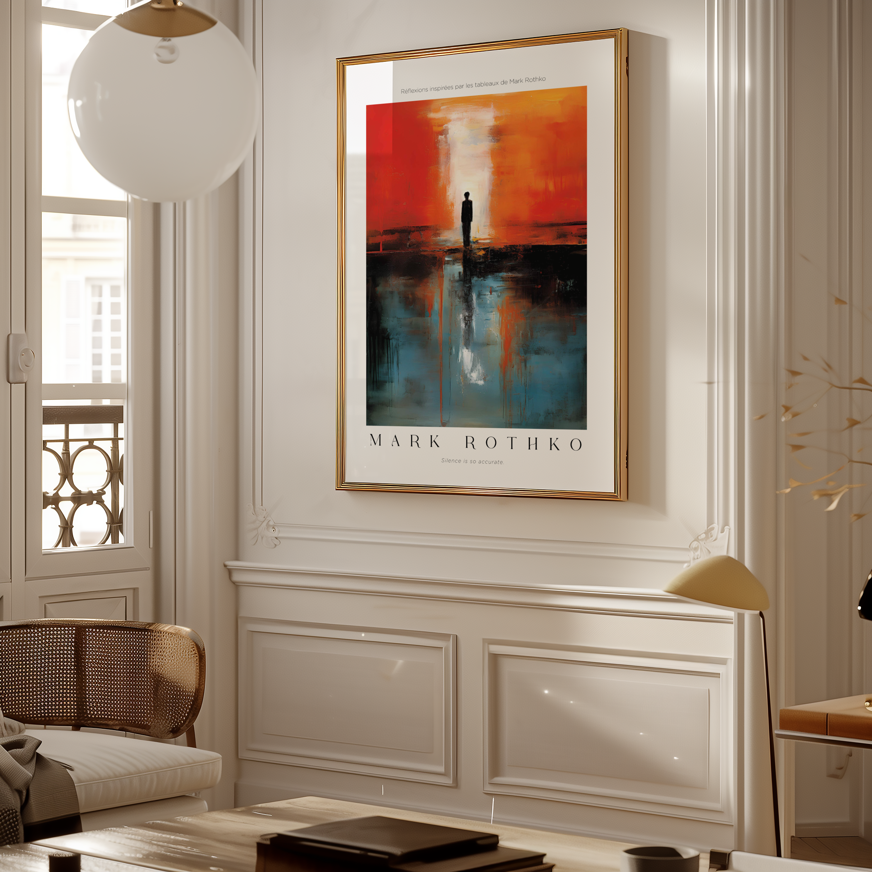 Alone in Color Mark Rothko Poster