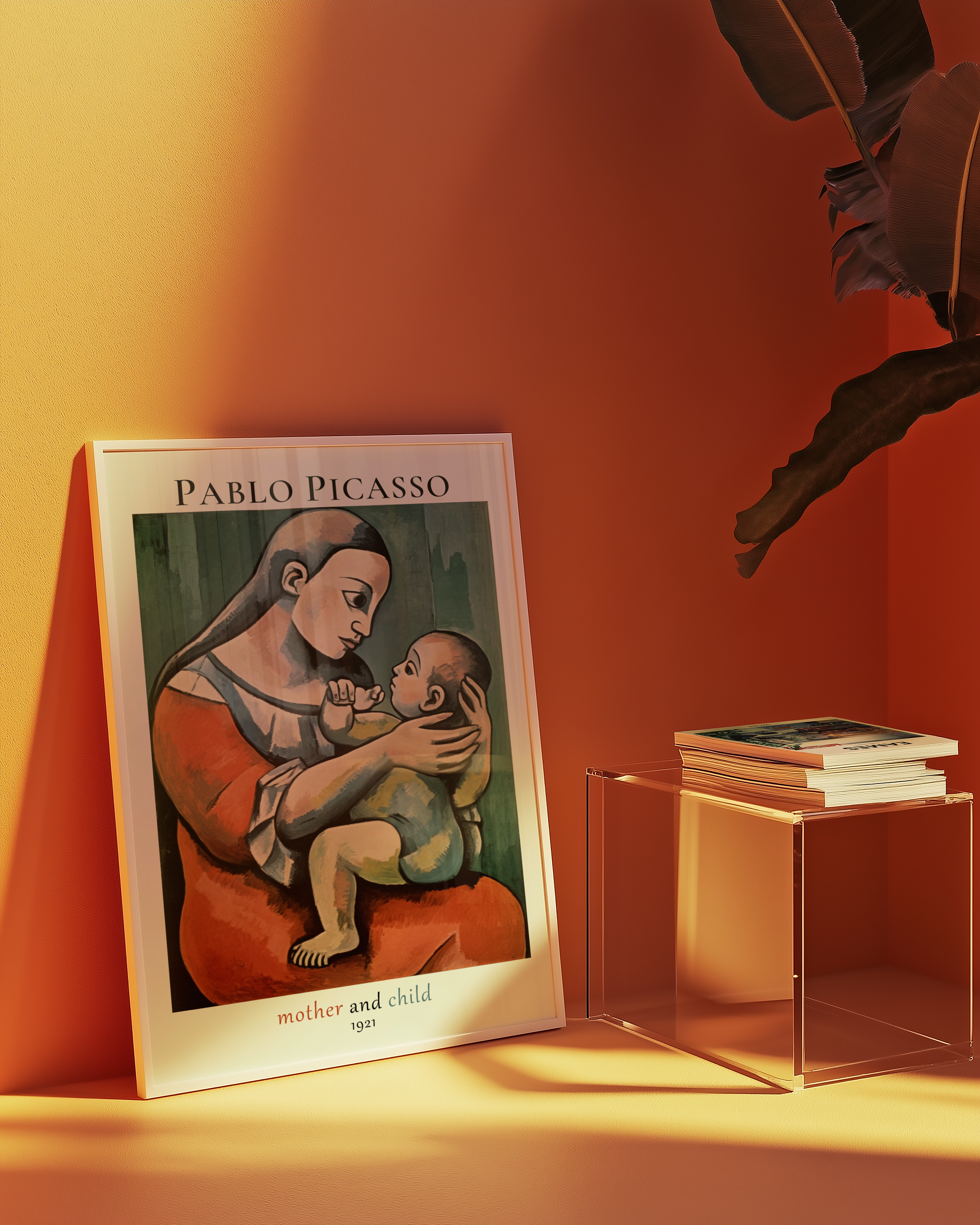 Picasso Loving Mother Poster