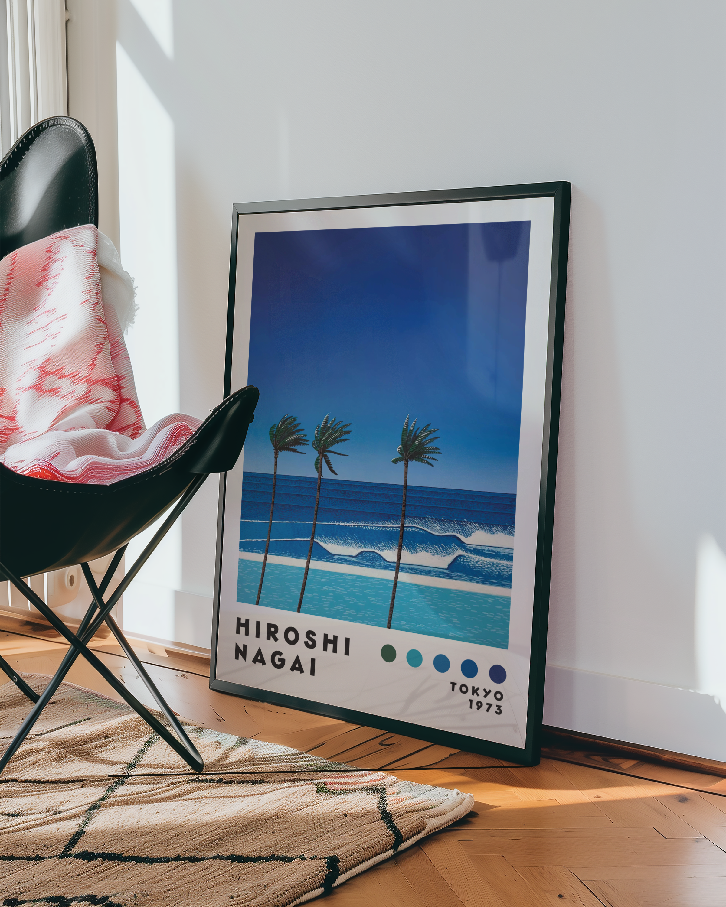 Hiroshi Nagai Palm Breeze Poster