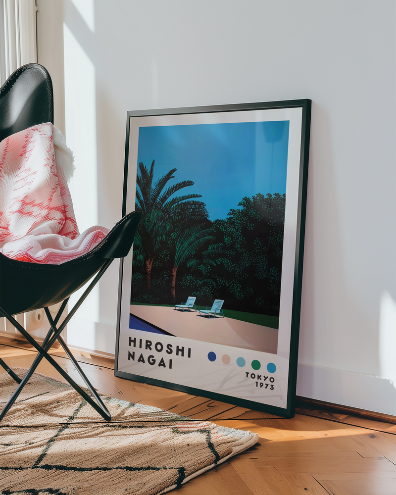 Hiroshi Nagai Poolside Silence Poster