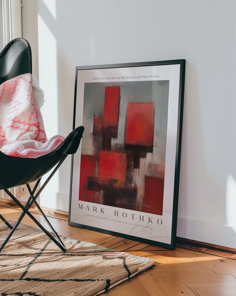 Red Remains Mark Rothko Poster