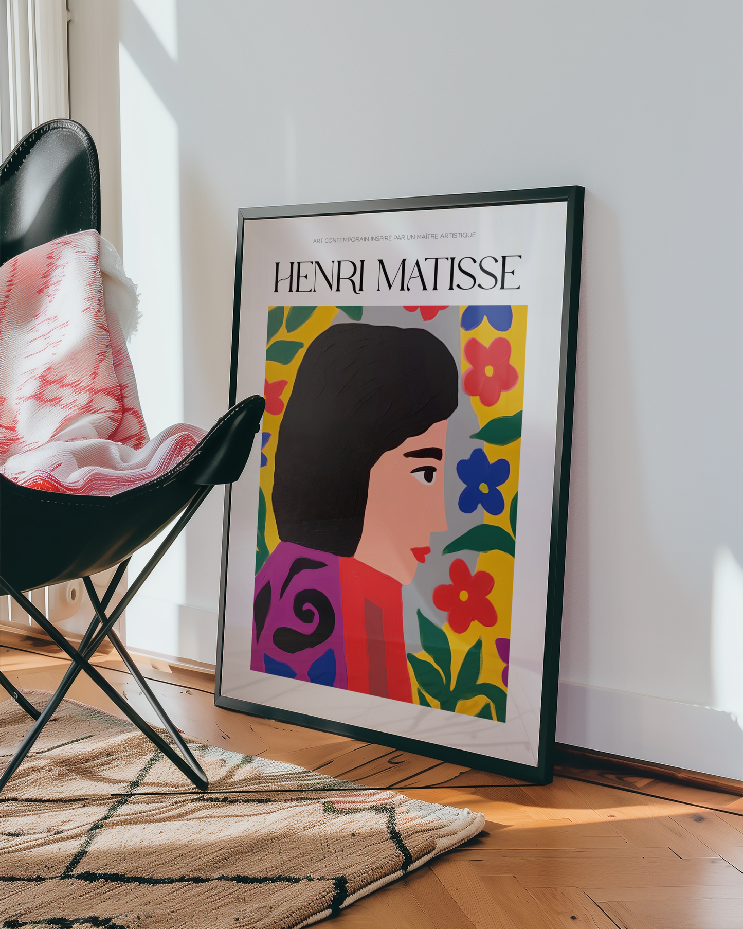 Madame Rouge Matisse Poster