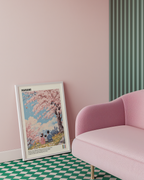 Springtime Hanami Family Poster