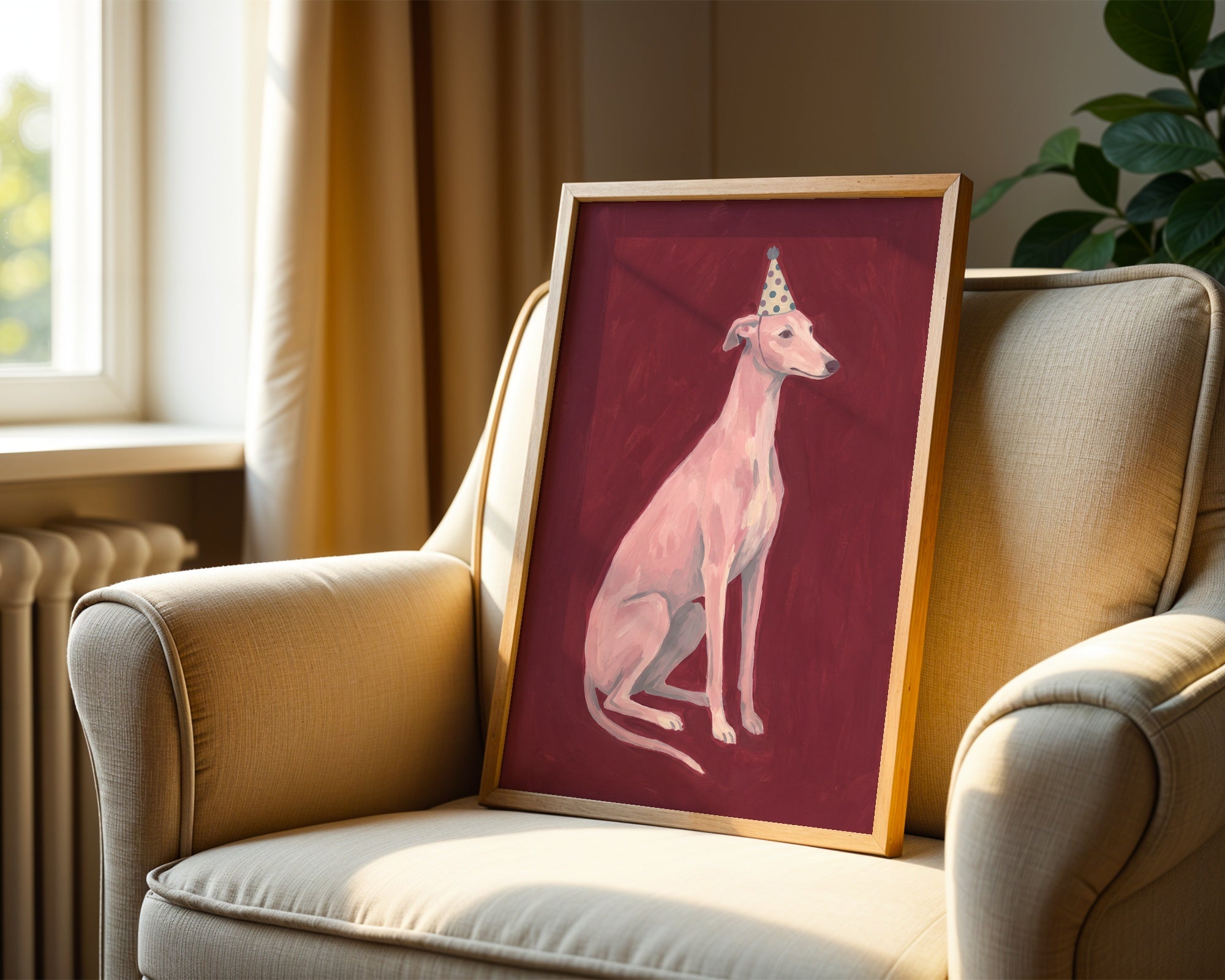 Party Greyhound Poster – i rum 3