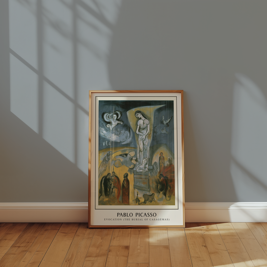 Picasso Casagemas Tribute Poster