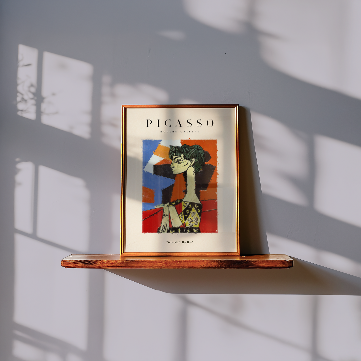 Picasso Modern Line Art Woman Poster