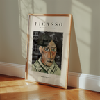 Picasso Somber Self Portrait Poster