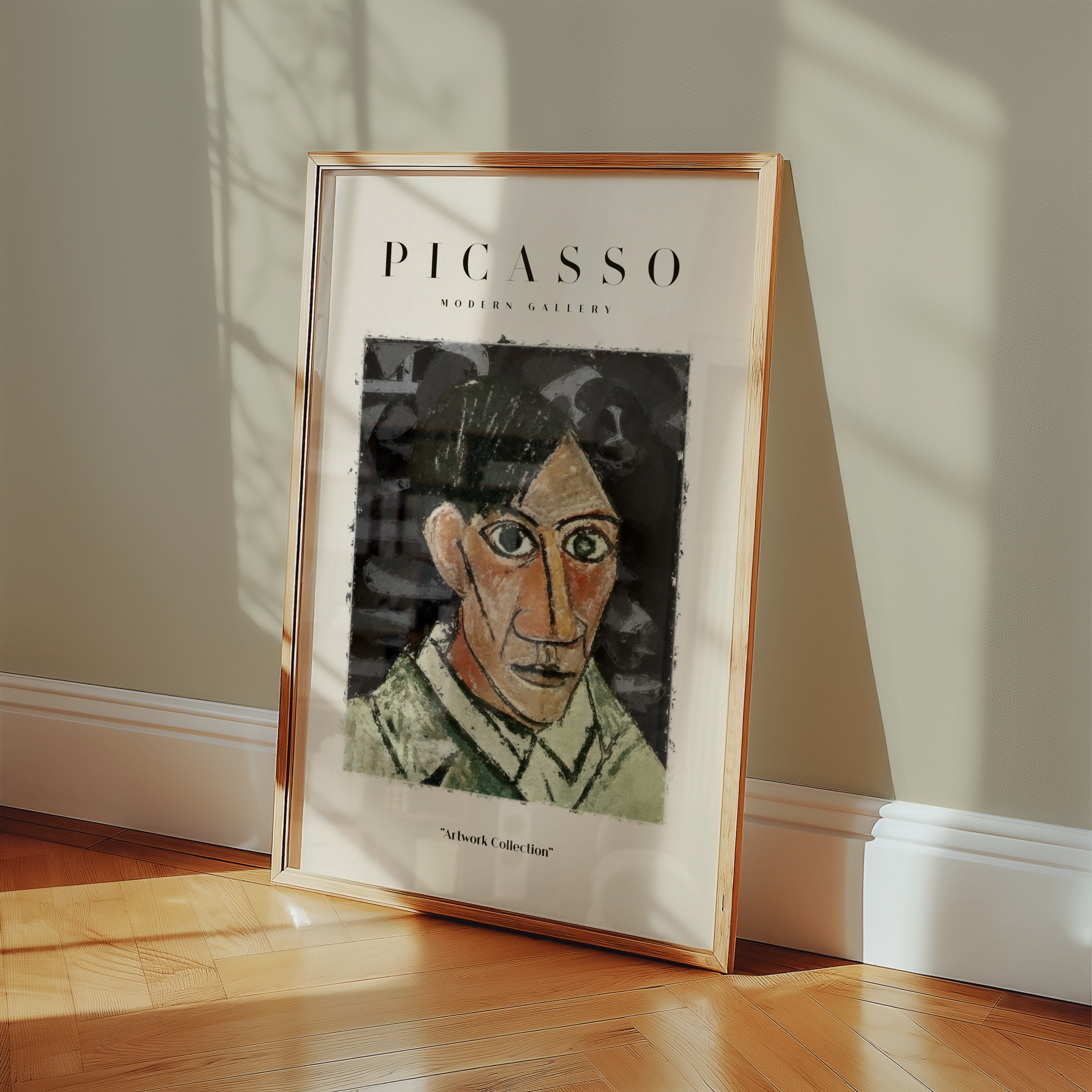 Picasso Somber Self Portrait Poster