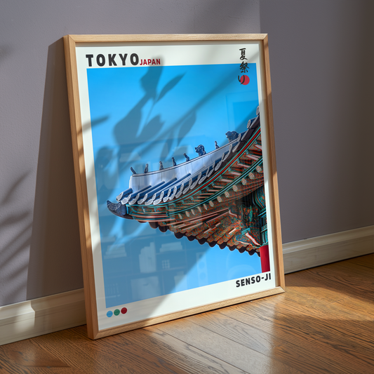 Tokyo Senso Ji Temple Poster