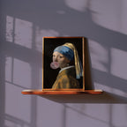 Pearl Earring Bubblegum Poster – i rum 4