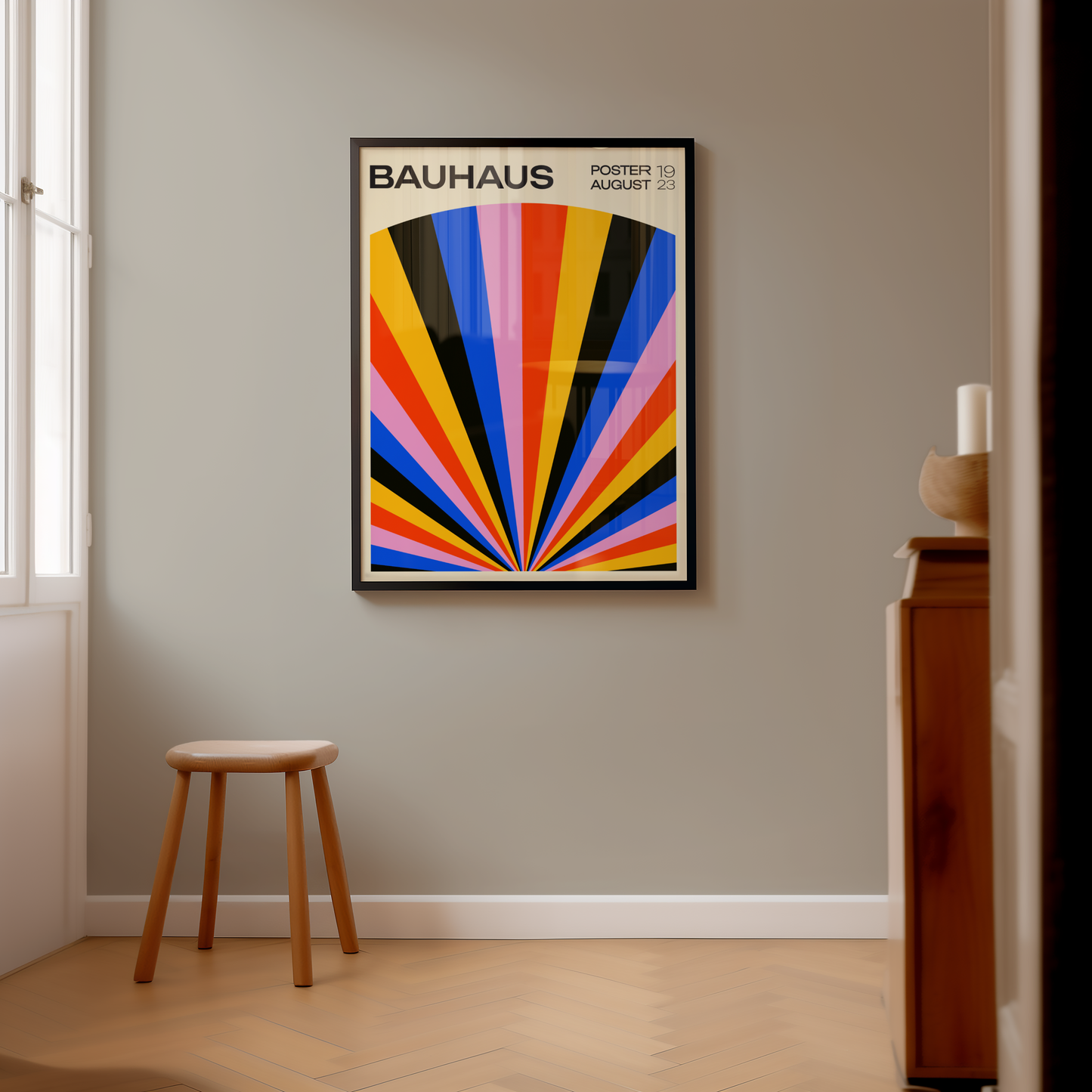Bauhaus Spectrum No. 3 Poster