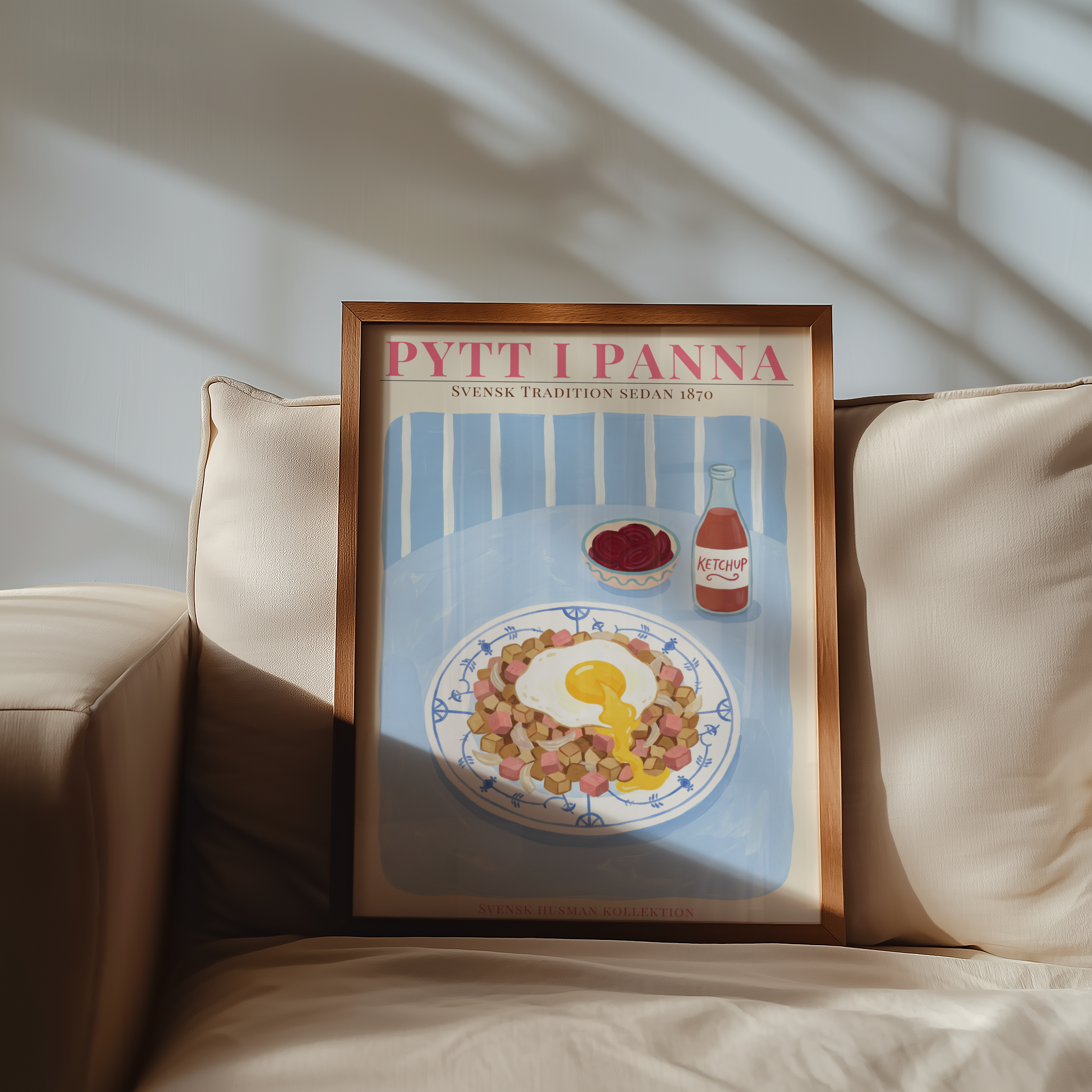 Pytt i Panna Poster – poster väggdekoration inredning – Affischer hos Bozetto