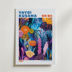 Yayoi Kusama Ocean Garden Poster