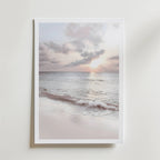 Soft Sunset Shore Poster